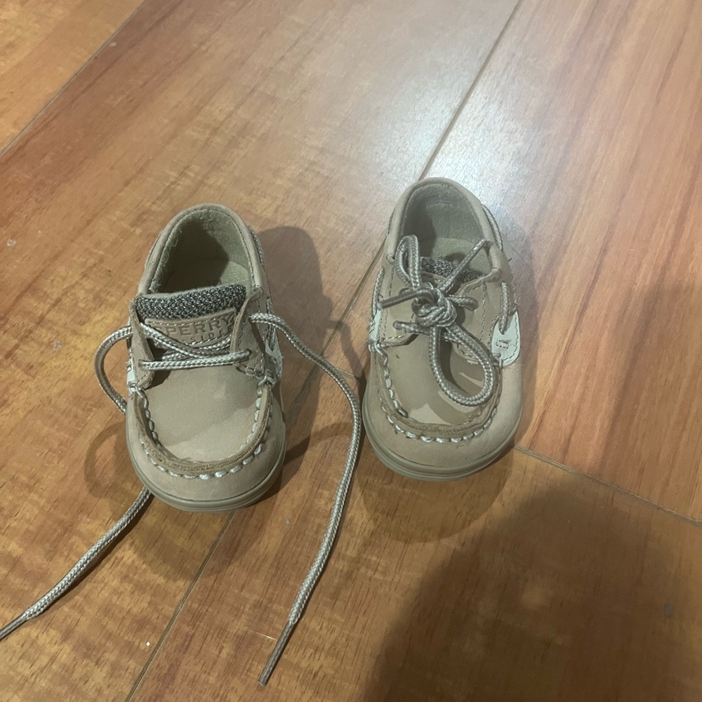 Sperry hard sole top siders for babies